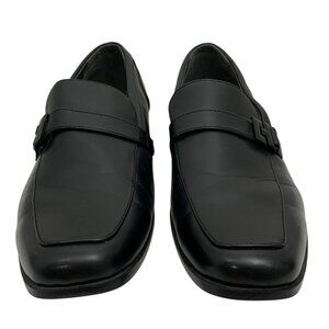 Perry Ellis Portfolio Mens Black Faux Leather Loafers Size 8.5 Style: Jimmy